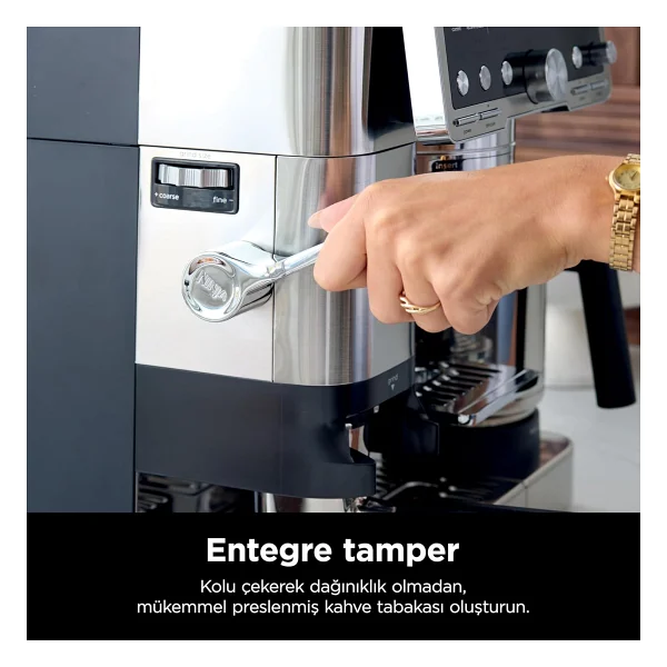 Ninja Luxe Cafe Pro Series Es701uk Yarı Otomatik Espresso Makinesi - Görsel 5