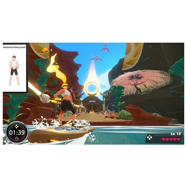 Ring Fit Adventure Set Nintendo Switch Oyunu - Görsel 4