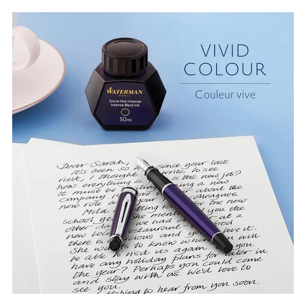 Waterman Şişe Mürekkep 50 ml, Siyah - S0110710 - Görsel 3