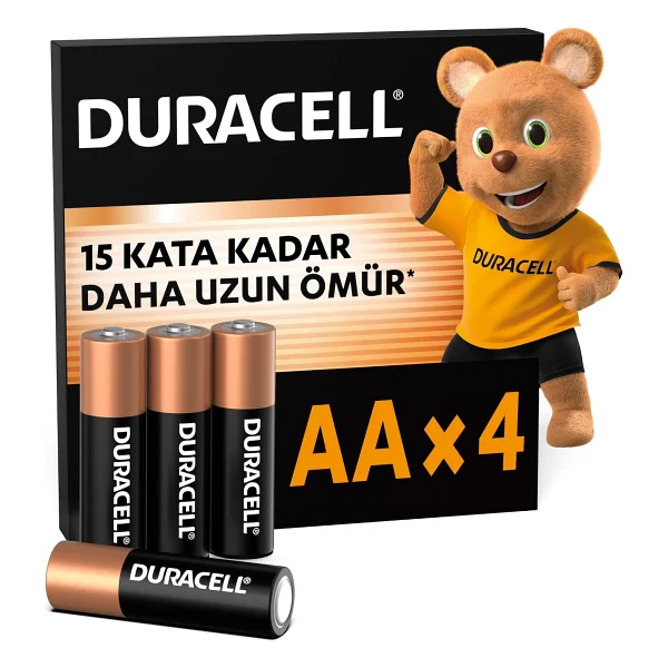 Duracell Lr6/Mn1500 10'lu Alkalin Aa Kalem Pil - Görsel 9