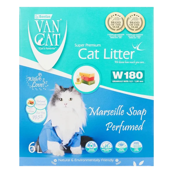 Vancat Aktif Karbonlu 10 Lt İnce Taneli Bentonit Kedi Kumu - Görsel 7