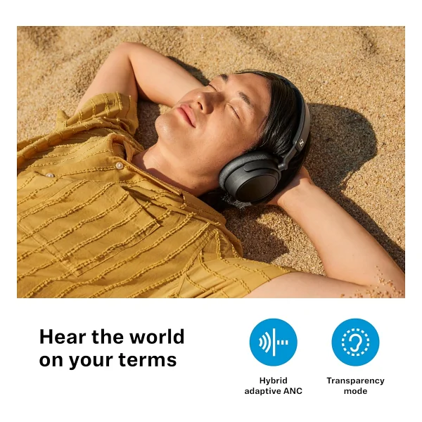 Sennheiser Accentum Plus Beyaz Kulak Üstü Bluetooth Kulaklık - Görsel 6