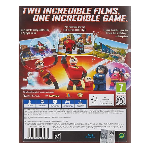 Lego Incredibles PS4 Oyunu - Görsel 2
