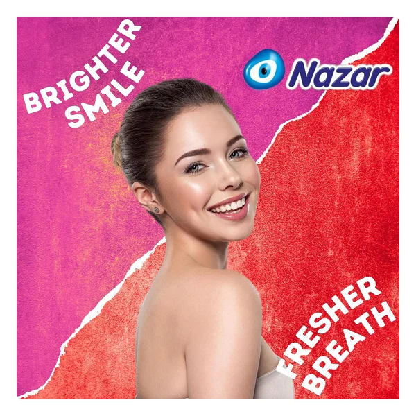 Nazar 100'lü Çilek Aromalı Sakız - Görsel 4