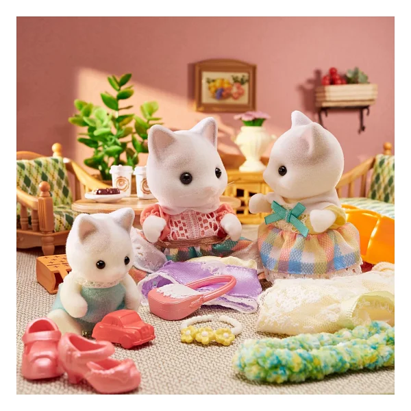 Sylvanian Families Latte Kedi Ailesi 5738 - Görsel 5