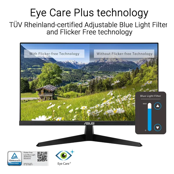 Asus VY249HGR 23.8'' 1MS 120Hz VGA/HDMI VESA IPS LED Gaming Monitor - Görsel 6