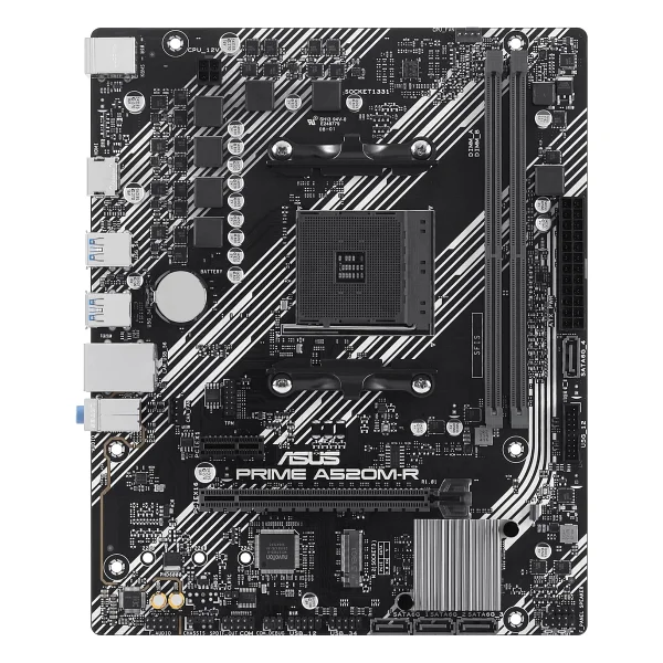 Asus Prime A520M-R 2xDDR4 HDMI 1xM2 AM4 Anakart - Görsel 8