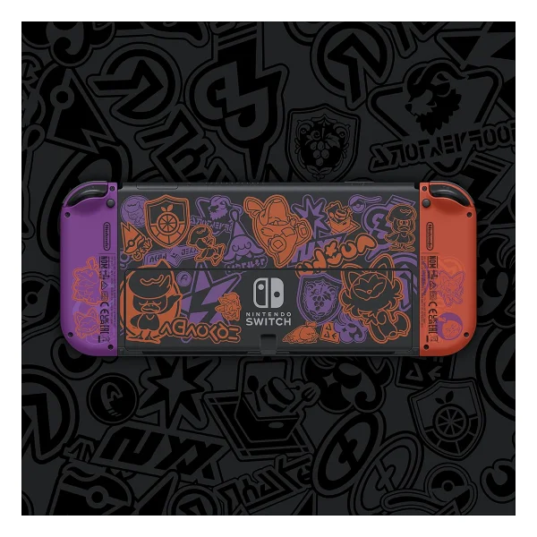 Nintendo Switch OLED Pokemon Scarlet & Violet Edition Oyun Konsolu - Görsel 4