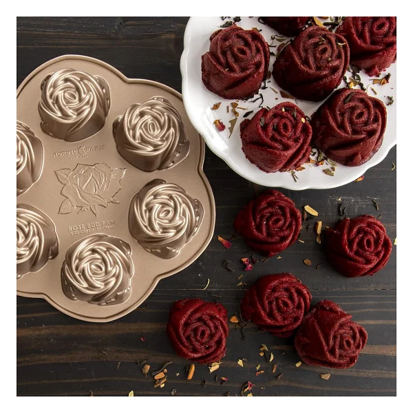 Nordic Ware Gül 85148 Mini Kek Kalıbı - Görsel 6