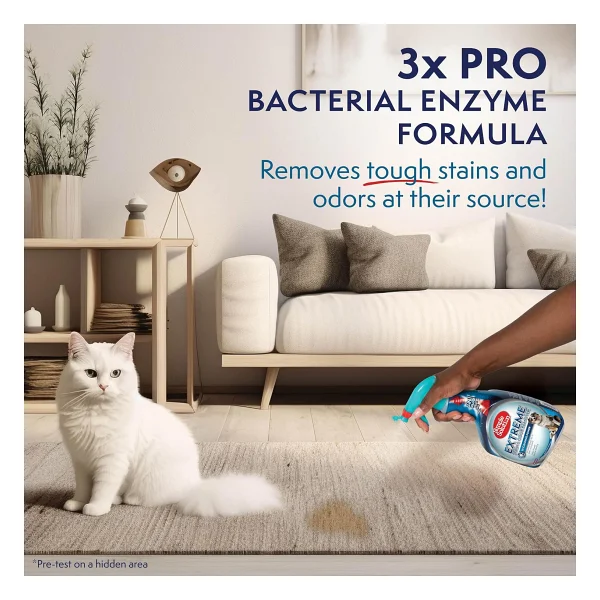 Simple Solution Extreme 3 Kat Etkili 945 Ml Köpekler İçin Leke Ve Koku Giderici Sprey - Görsel 7