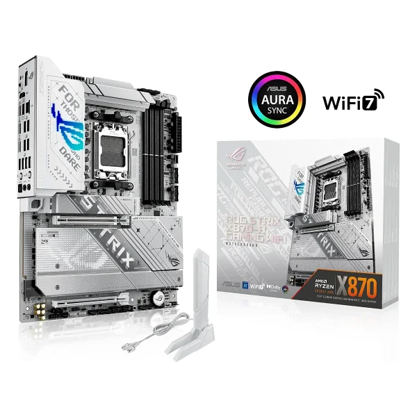 Asus Rog Strix X870-A Gaming Wi-Fi AMD Am5 DDR5 Atx Anakart - Görsel 7