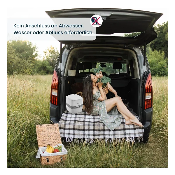 Thetford Porta Potti 165 21 Lt Portatif Kamp Tuvaleti - Görsel 9