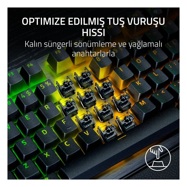 Razer Huntsman V3 Pro 8khz RGB Tkl Analog Optical Switch Kablolu Mekanik Oyuncu Klavyesi - Görsel 6