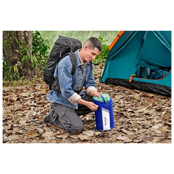 Bestway WanderLite 2'si 1 Arada Uyku Tulumu ve Hava Yastığı, 80 x 29,5 x 3,5 İnç veya 2,03 m x 75 cm x 9 cm - Görsel 6