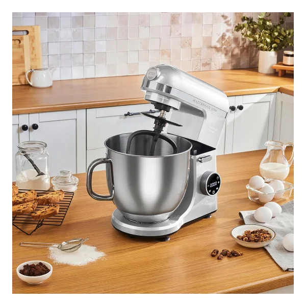 Karaca Mastermaid Chef Ultra D 2000 W Silver 7 lt Hamur Yoğurma Makinesi - Görsel 2