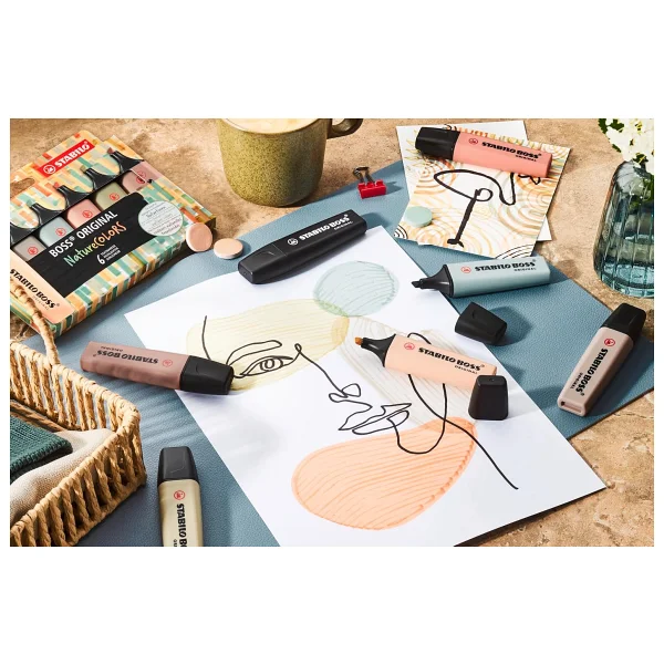 Stabilo Boss Nature Colors Kahverengi Fosforlu Kalem - Görsel 8