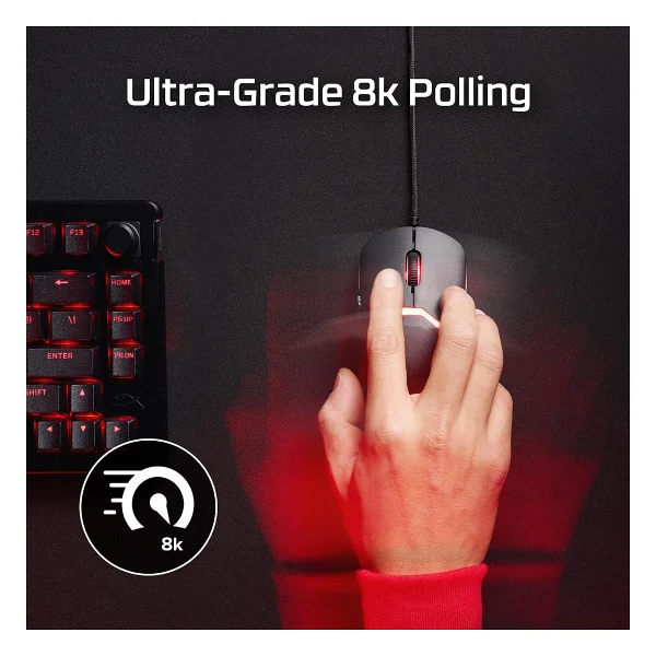 Hyperx Pulsefire Saga A2pb3aa RGB Optik Kablolu Oyuncu Mouse - Görsel 3