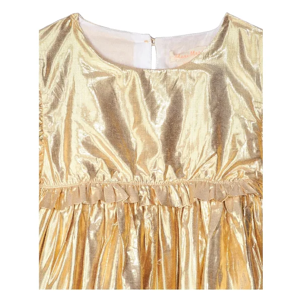Meri Meri - Gold Angel Dress Age 5-6 - Altın Melek Elbise 5-6 Yaş - Görsel 2