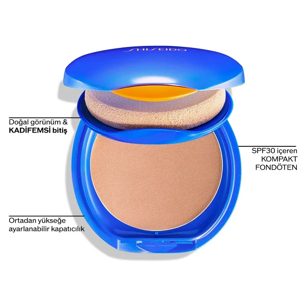 Shiseido Uv Protective Spf 30 12 Gr Kompakt Fondöten - Görsel 3