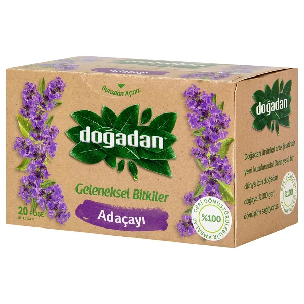 Doğadan Geleneksel Bitkiler Adaçayı 20'li - Görsel 3