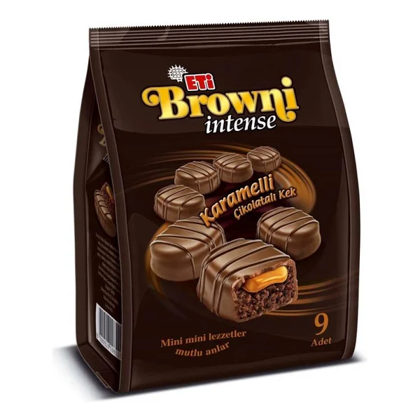 Eti Browni Intense Mini Karamelli Kek 160 gr - Görsel 2