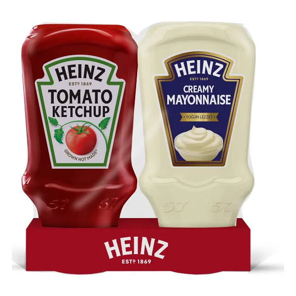 Heinz 375 Gr Ketçap + 330 Gr Mayonez - Görsel 4