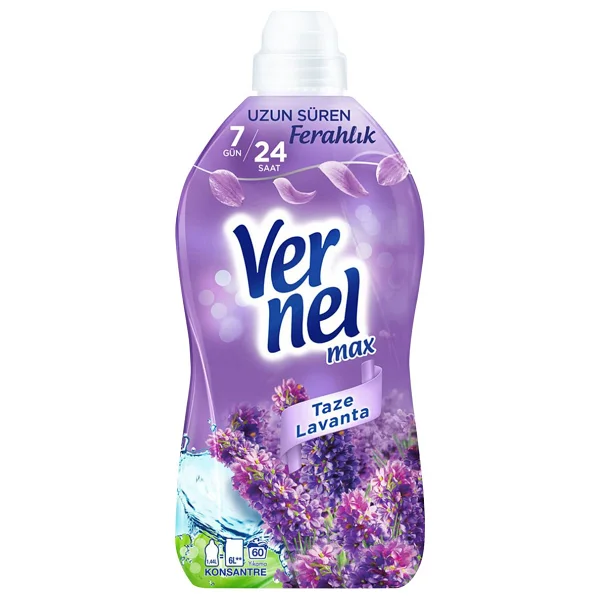 Vernel Max Nergis Çiçeği Lavanta Yumuşatıcı 60 Yıkama 1.44 Lt - Görsel 2