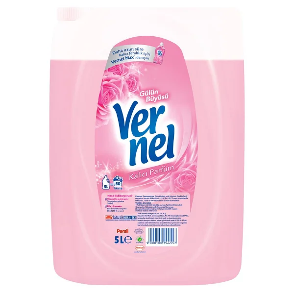 Vernel Gülün Büyüsü Yumuşatıcı 50 Yıkama 5 Lt - Görsel 5