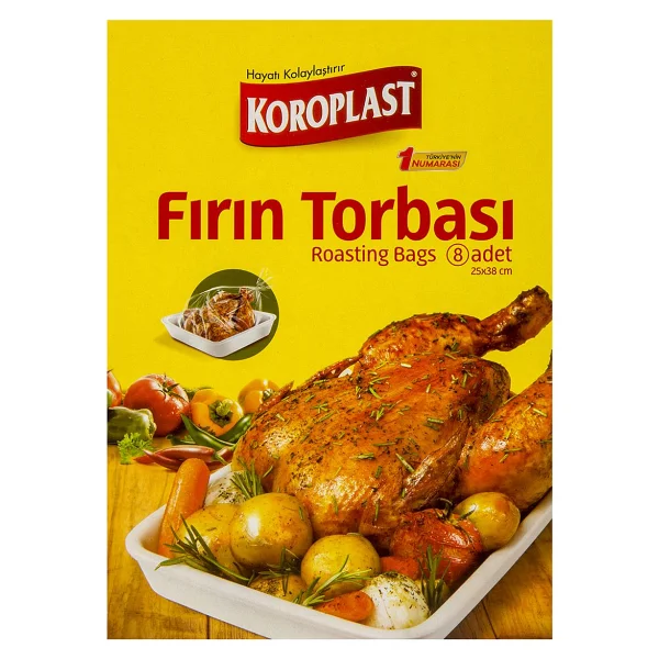 Koroplast 25x38 Cm 8'li Fırın Poşeti - Görsel 5