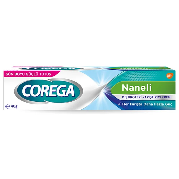Corega Naneli 40 Gr Protez Diş Yapıştırıcı - Görsel 9