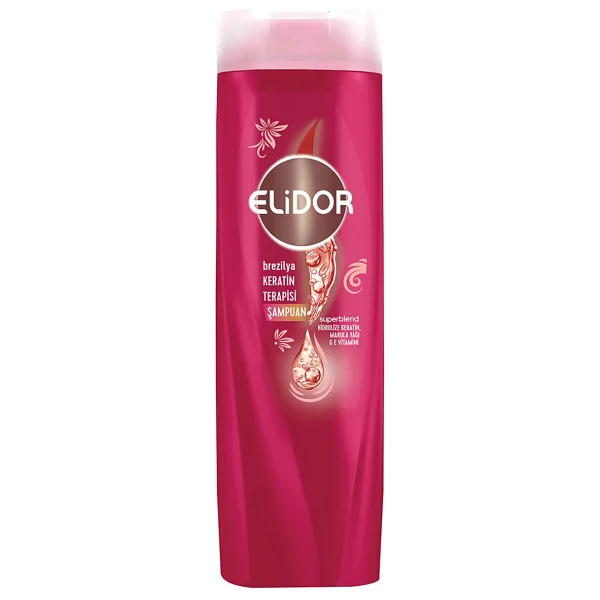 Elidor Superblend Brezilya Keratin Terapisi 400 ml Şampuan - Görsel 2