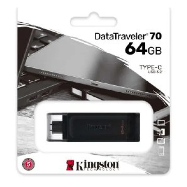 Kingston Datatraveler 70 Dt70/64gb 64 GB Flash Bellek - Görsel 7