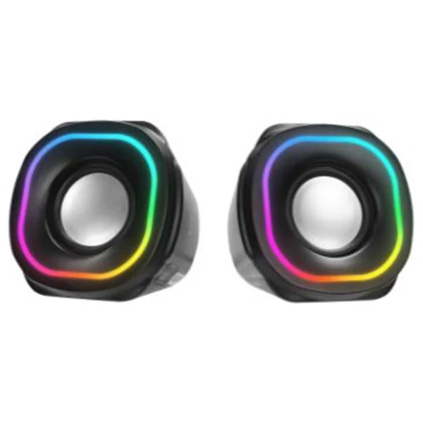 Mikado MD-180 RGB 1+1 Siyah Hoparlör - Görsel 2