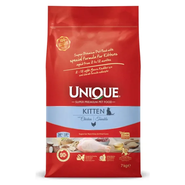 Unique Tavuklu 7 Kg Yavru Kedi Maması - Görsel 3