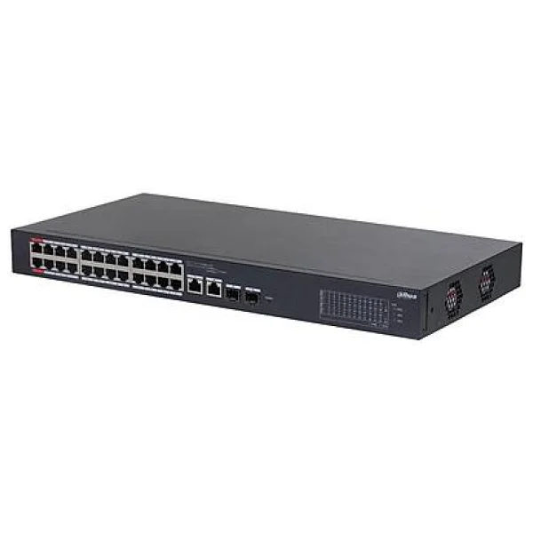 Dahua Cs4226-24et-240 24 Port 10/100/1000 Mbps Yönetilebilir Gigabit Poe Switch - Görsel 2
