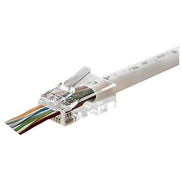 Oring Mpc6u3ez Rj45 Cat6 100'lü Konnektör - Görsel 7