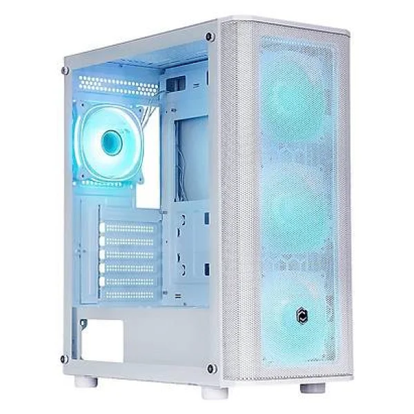 Frisby CM-106 ARGB Fanlı Beyaz 650 W ATX Oyuncu Kasası