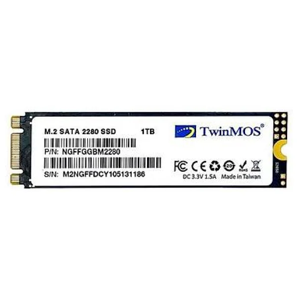 Twinmos NGFFGGBM2280 SATA 3.0 1 TB M.2 SSD - Görsel 2