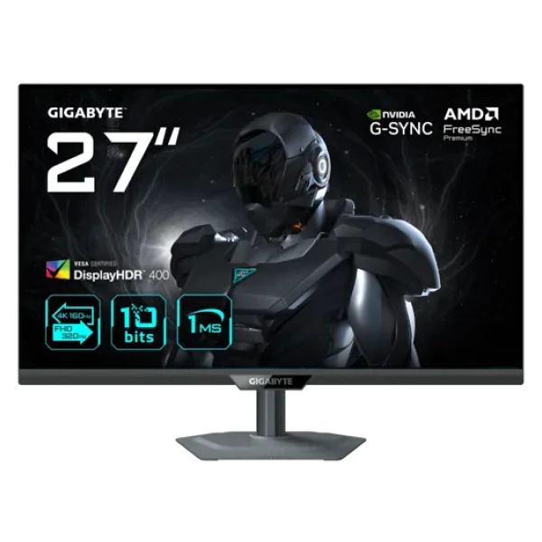 Gigabyte G27u 27" 1 Ms 4K 160 Hz - Full HD 320 Hz Pivot Ips Oyuncu Monitörü - Görsel 2