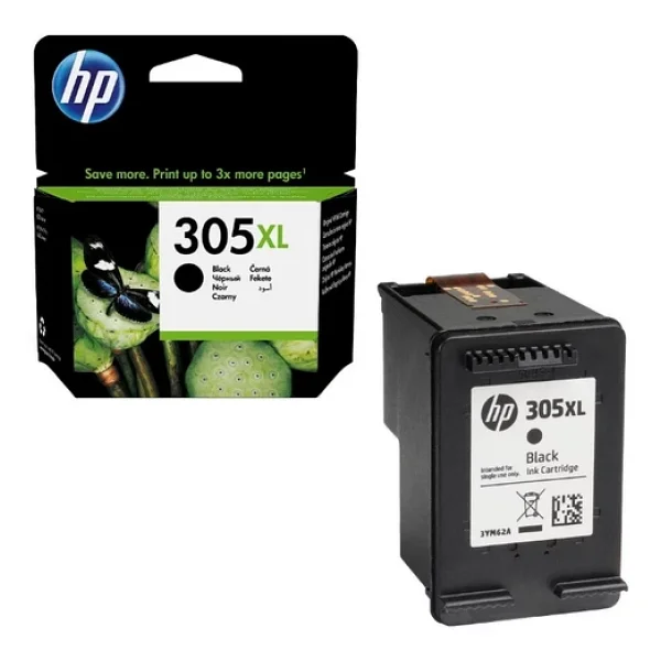 HP 305XL 3YM62AE Siyah Kartuş - Görsel 2