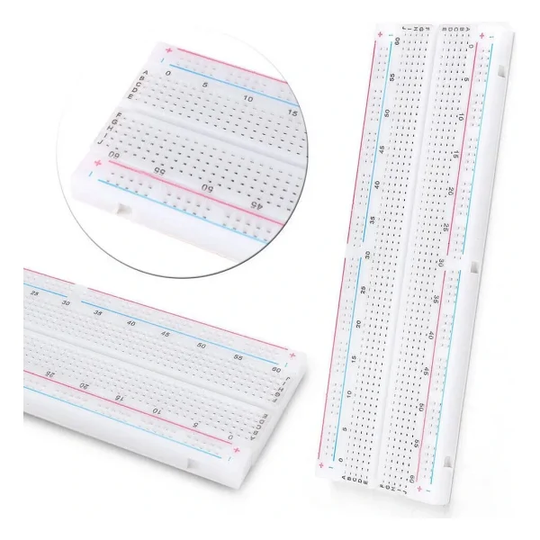 830 Pin Büyük Boy Breadboard MB-102 - Görsel 6