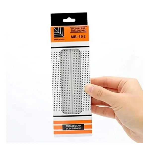830 Pin Büyük Boy Breadboard MB-102 - Görsel 5
