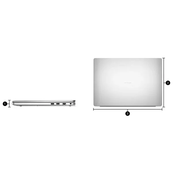 Dell Pro 16 Pc16250-C5165ubu Core 5 120u 16 GB 512 GB SSD Intel Graphics 16" Free Dos Wuxga Notebook - Görsel 9