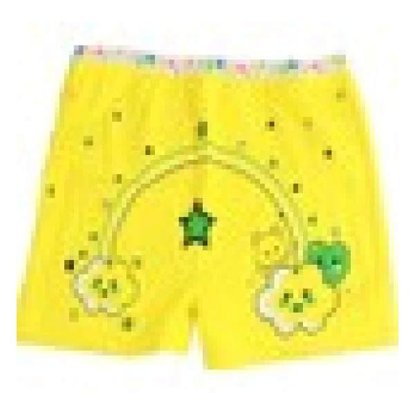 Tutku 6'lı Paket Baskılı Elastan Kız Çocuk Külot Boxer Şort - 5 - 6 Yaş - Renkli - Görsel 8