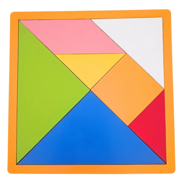 New 7 Parça Ahşap Tangram Hmh-154 - Görsel 3