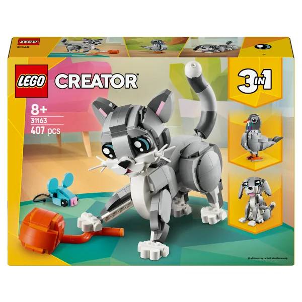 Lego 31163 Creator 3'ü 1 Arada Oyunbaz Kedi - Görsel 10