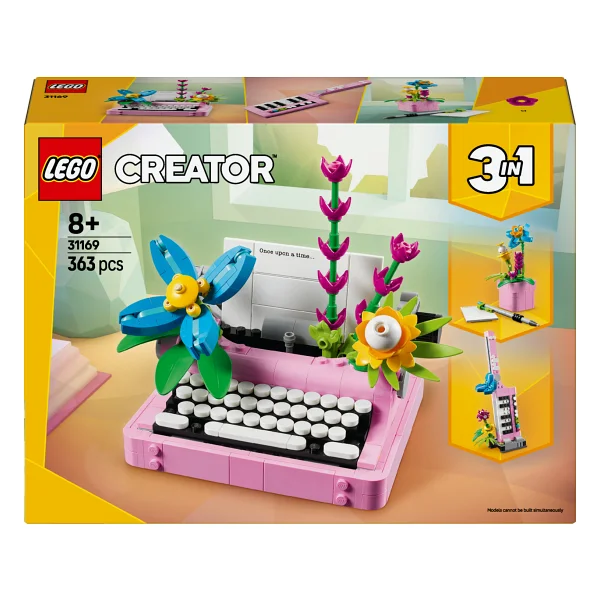 Lego 31169 Creator 3'ü 1 Arada Çiçekli Daktilo - Görsel 10