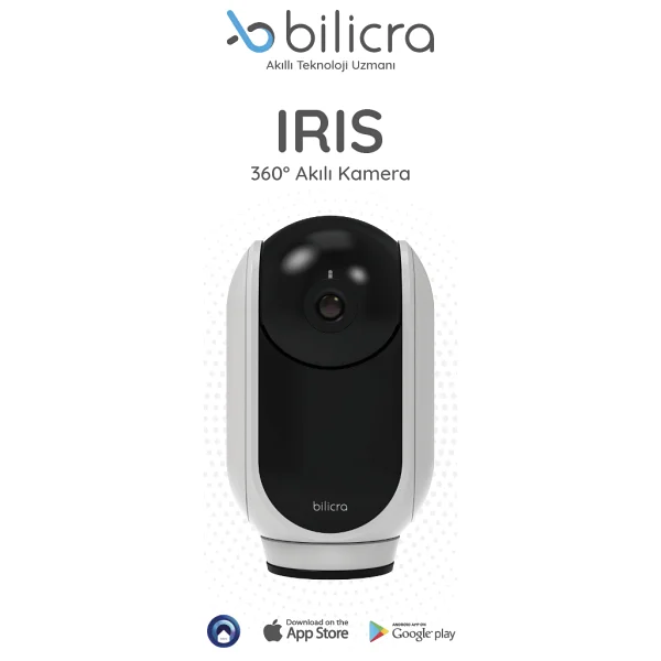 Bilicra Iris 3 Mp 360 Derece Wi-Fi Akıllı Kamera - Görsel 9