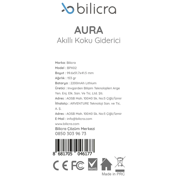 Bilicra Aura Kedi Köpek Koku Giderici - Görsel 8