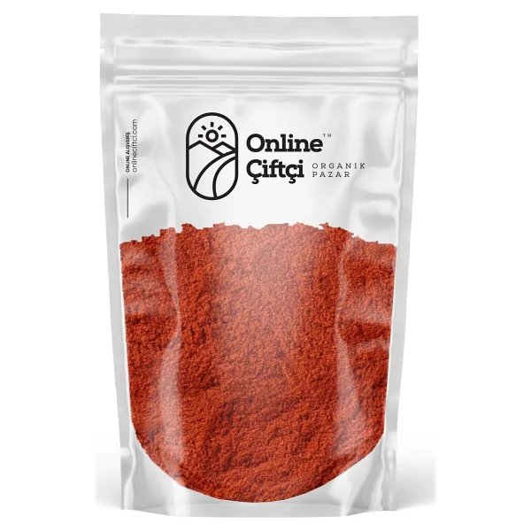Online Çiftçi Tatlı Kırmızı Toz Biber 80 Gr - Görsel 8